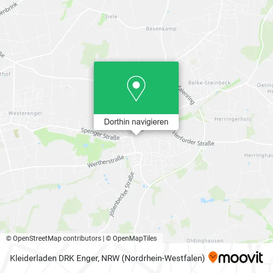 Kleiderladen DRK Enger Karte