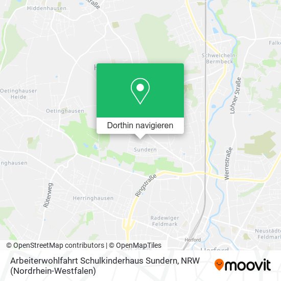 Arbeiterwohlfahrt Schulkinderhaus Sundern Karte