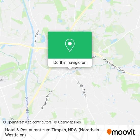 Hotel & Restaurant zum Timpen Karte