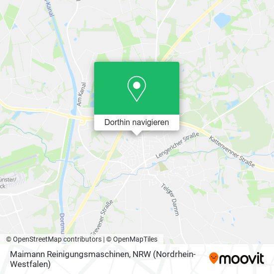 Maimann Reinigungsmaschinen Karte