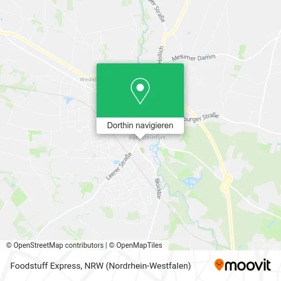 Foodstuff Express Karte