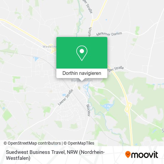 Suedwest Business Travel Karte