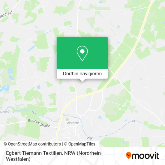 Egbert Tiemann Textilien Karte