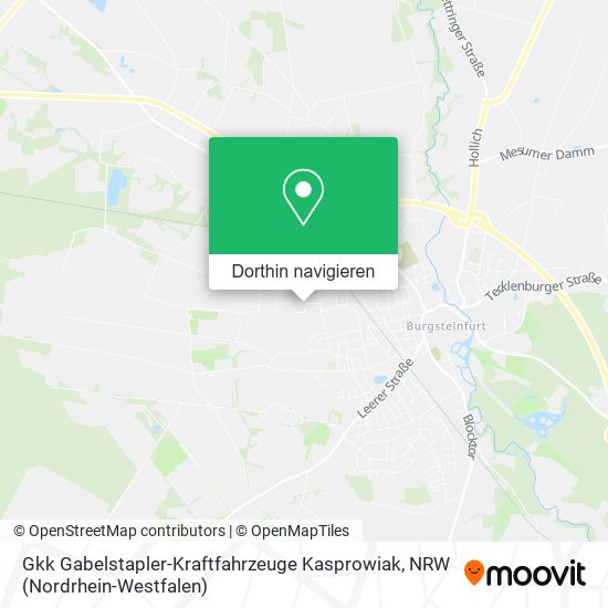 Gkk Gabelstapler-Kraftfahrzeuge Kasprowiak Karte