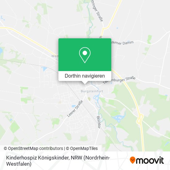 Kinderhospiz Königskinder Karte