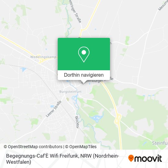 Begegnungs-Caf'È Wifi Freifunk Karte