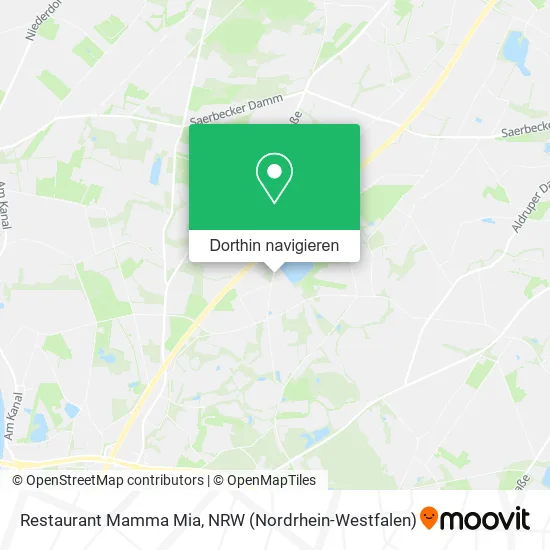 Restaurant Mamma Mia Karte