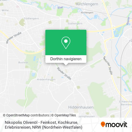 Nikopolis Olivenöl - Feinkost, Kochkurse, Erlebnisreisen Karte