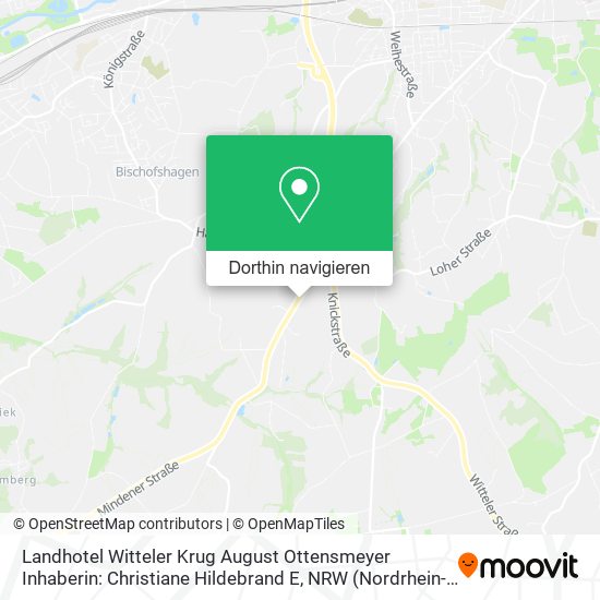Landhotel Witteler Krug August Ottensmeyer Inhaberin: Christiane Hildebrand E Karte