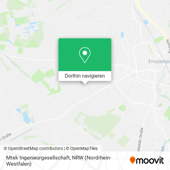 Mtek Ingenieurgesellschaft Karte