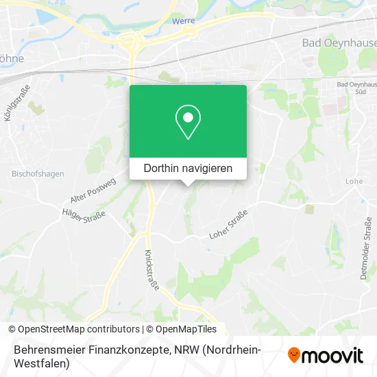 Behrensmeier Finanzkonzepte Karte