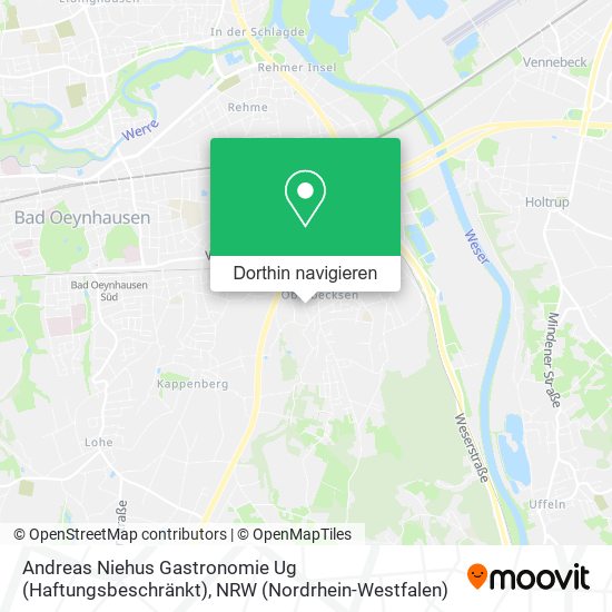 Andreas Niehus Gastronomie Ug (Haftungsbeschränkt) Karte