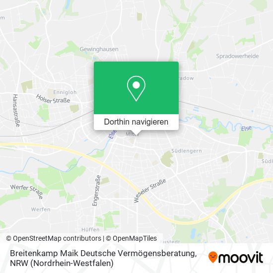 Breitenkamp Maik Deutsche Vermögensberatung Karte