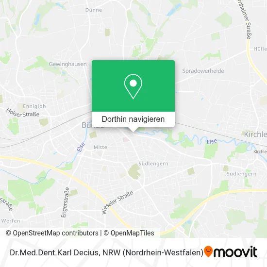 Dr.Med.Dent.Karl Decius Karte