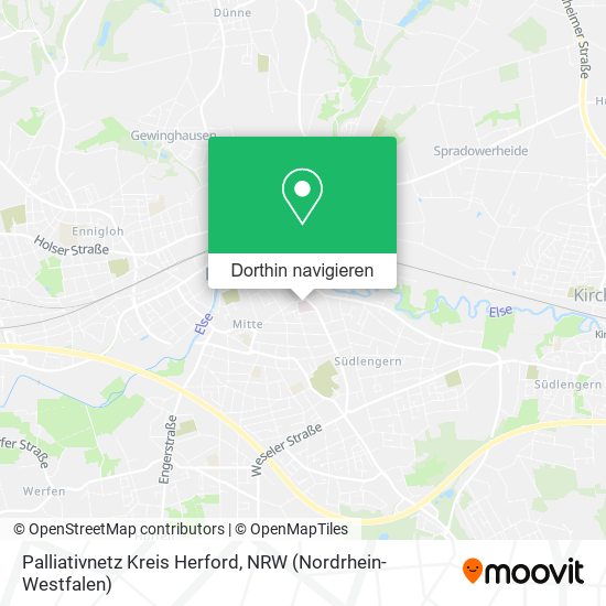 Palliativnetz Kreis Herford Karte