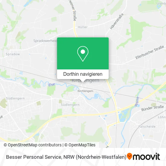 Besser Personal Service Karte