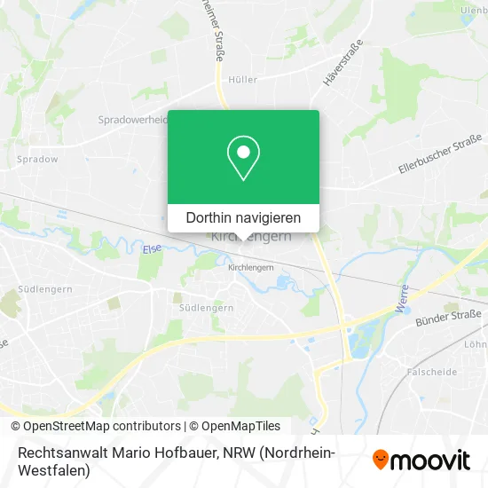 Rechtsanwalt Mario Hofbauer Karte