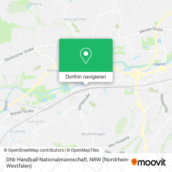 Dhb Handball-Nationalmannschaft Karte