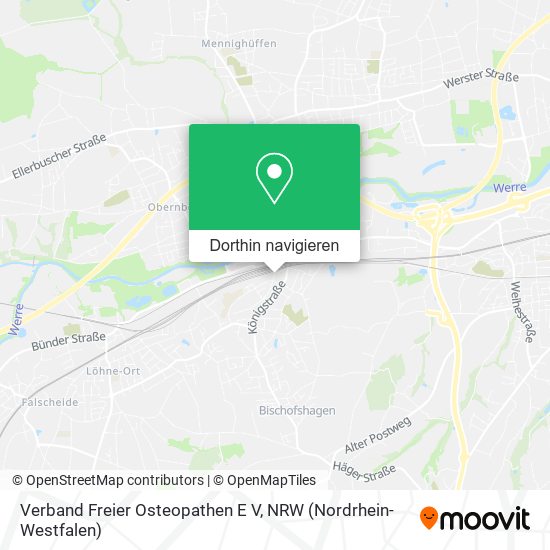 Verband Freier Osteopathen E V Karte
