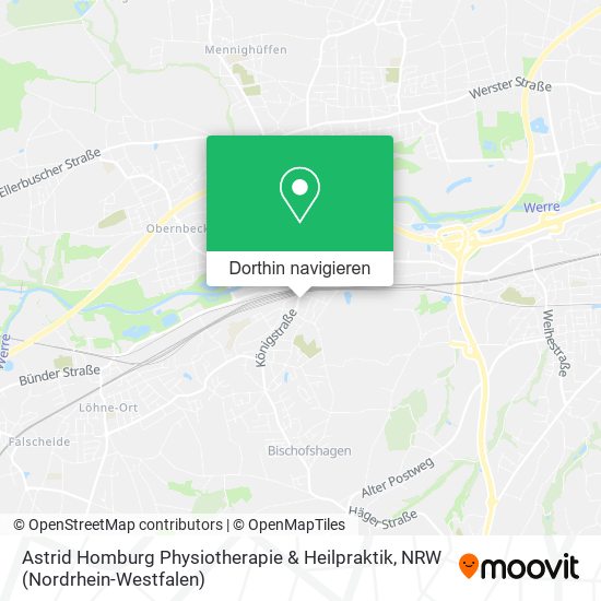 Astrid Homburg Physiotherapie & Heilpraktik Karte