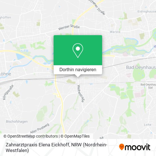 Zahnarztpraxis Elena Eickhoff Karte