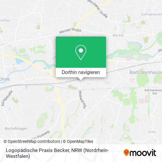 Logopädische Praxis Becker Karte