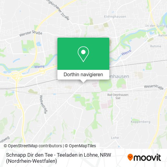 Schnapp Dir den Tee - Teeladen in Löhne Karte