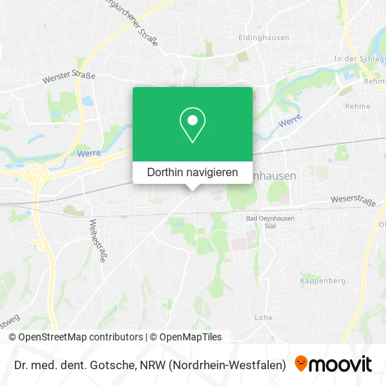 Dr. med. dent. Gotsche Karte