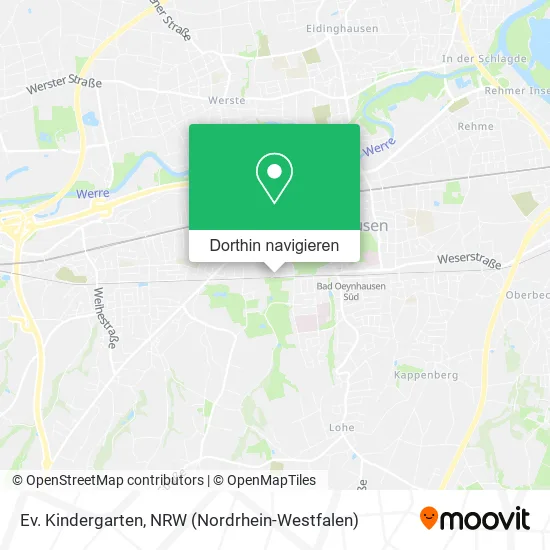 Ev. Kindergarten Karte