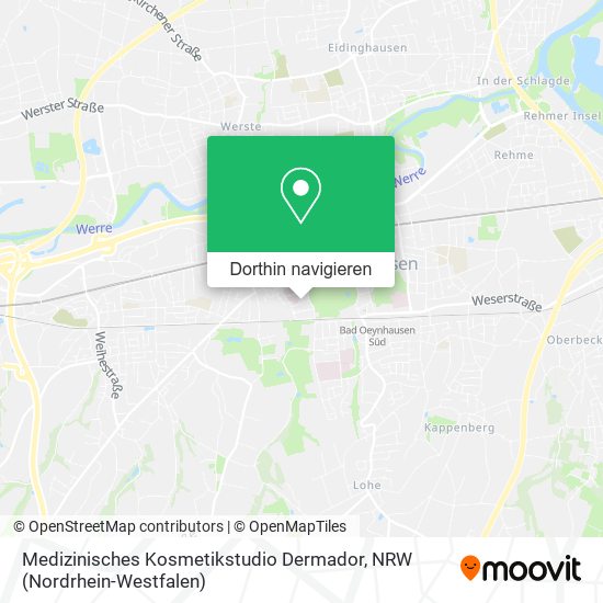 Medizinisches Kosmetikstudio Dermador Karte