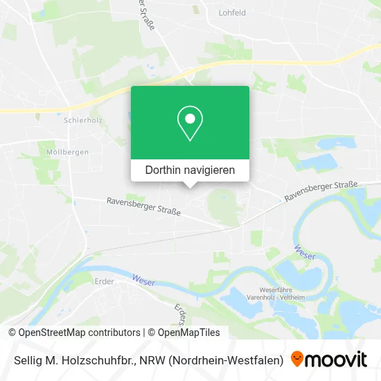 Sellig M. Holzschuhfbr. Karte