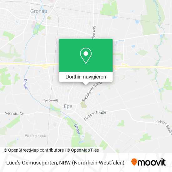 Luca's Gemüsegarten Karte
