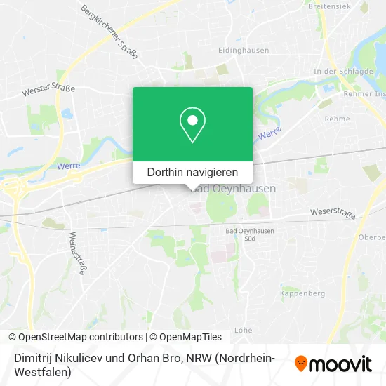 Dimitrij Nikulicev und Orhan Bro Karte