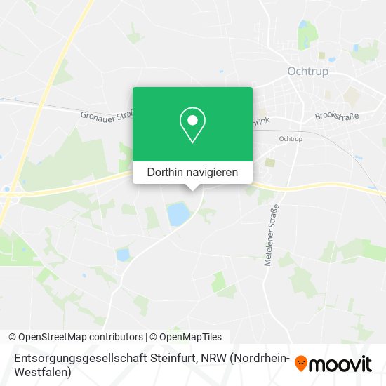 Entsorgungsgesellschaft Steinfurt Karte