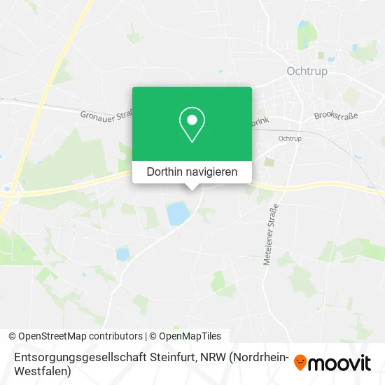 Entsorgungsgesellschaft Steinfurt Karte