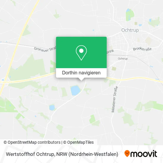 Wertstoffhof Ochtrup Karte