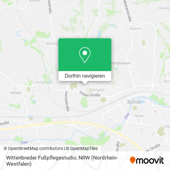 Wittenbreder Fußpflegestudio Karte