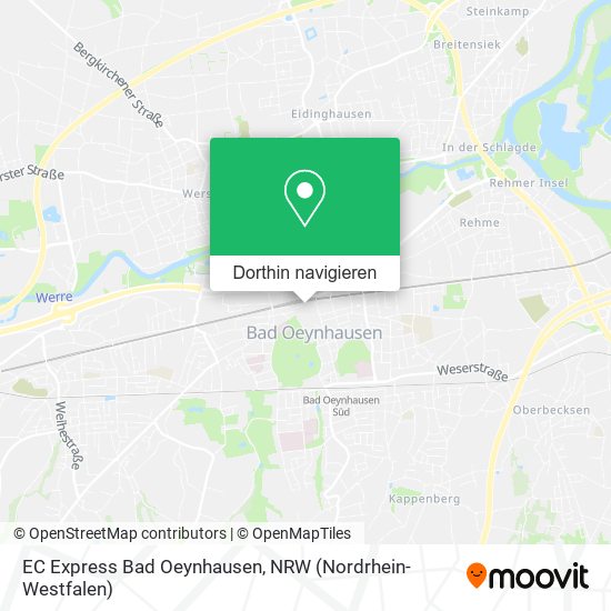 EC Express Bad Oeynhausen Karte