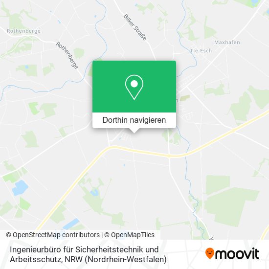 Ingenieurbüro für Sicherheitstechnik und Arbeitsschutz Karte