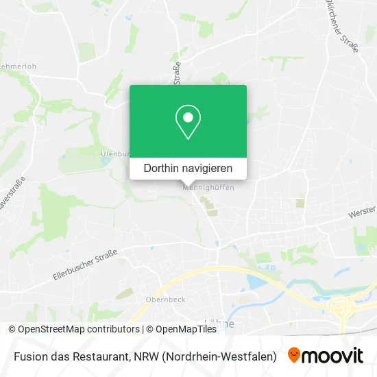 Fusion das Restaurant Karte