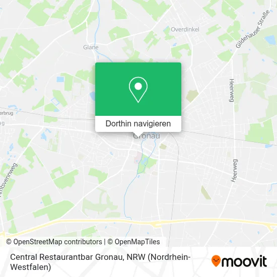 Central Restaurantbar Gronau Karte