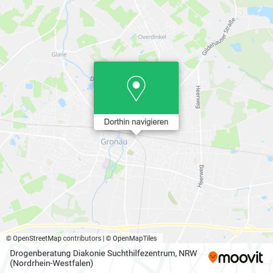 Drogenberatung Diakonie Suchthilfezentrum Karte