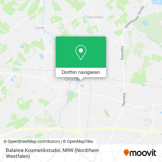 Balance Kosmetikstudio Karte