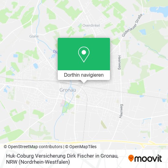 Huk-Coburg Versicherung Dirk Fischer in Gronau Karte