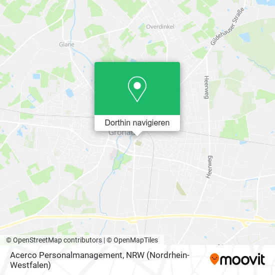 Acerco Personalmanagement Karte