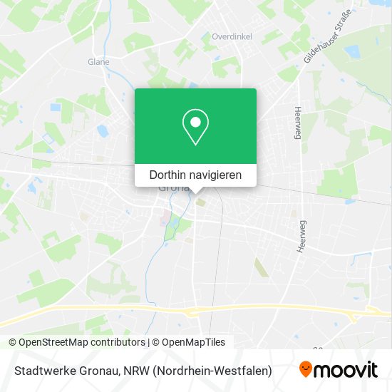 Stadtwerke Gronau Karte