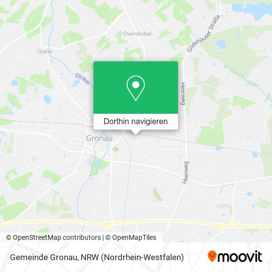 Gemeinde Gronau Karte