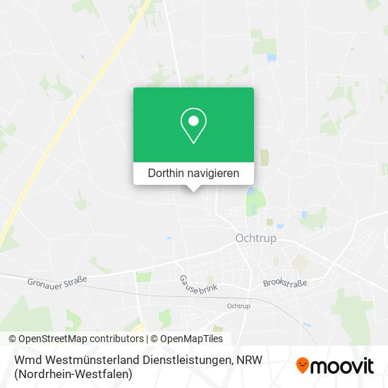 Wmd Westmünsterland Dienstleistungen Karte