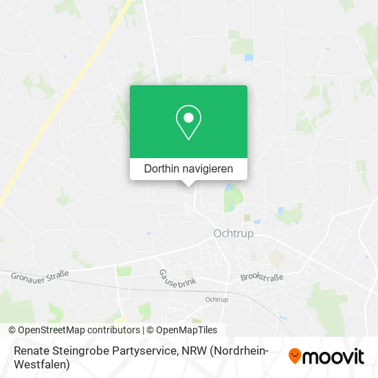 Renate Steingrobe Partyservice Karte