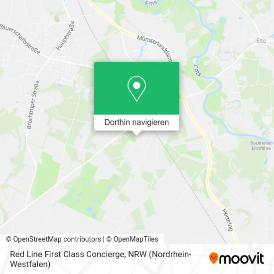 Red Line First Class Concierge Karte